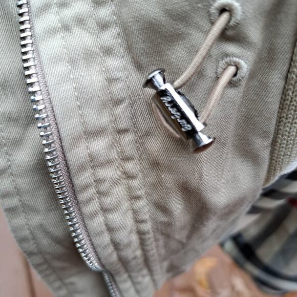 Burberry's Nova Check Jacket Coat Women Beige Size S - Picture 15 of 16